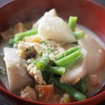 里芋の豆乳クリーム煮