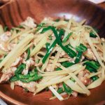 ジャガイモの青椒肉絲風