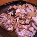 鯛のあらと冬瓜の煮物