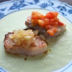 アボカドソースの豚肉ソテーCarne de Cerdo en Salsa de Aguacate