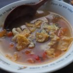メキシコ風トマトスープ　SOPA DE TOMATE A LA MEXICANA