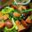 サバとミズブキの煮物　穴水福寿司　春野菜サラダ