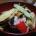 サバ寿司と秋野菜の天ぷら