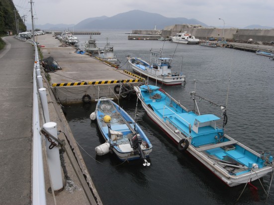 知夫里島の港